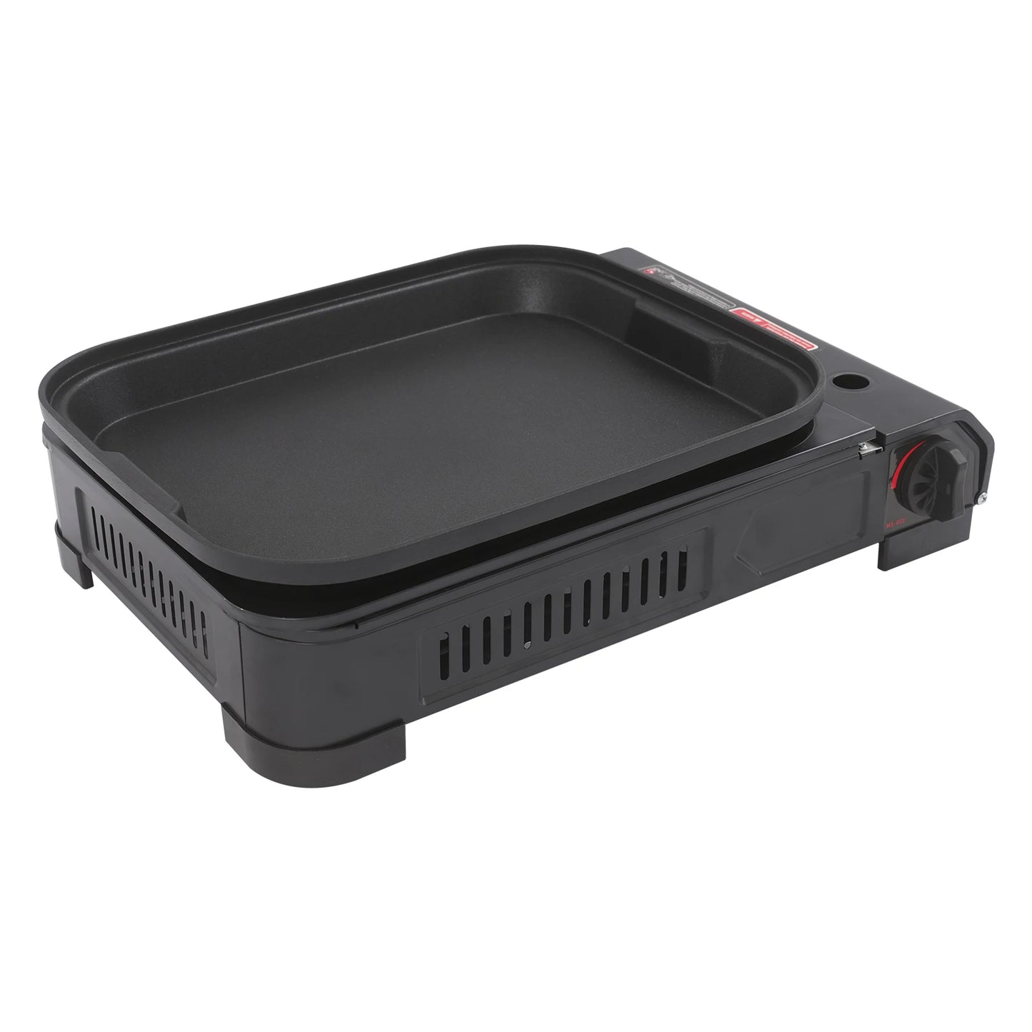 2.1KW Portable SStainless Steel Barbecue Grill with Baking Tray Lid Suitable for Outdoor Camping Picnicking and Grilling