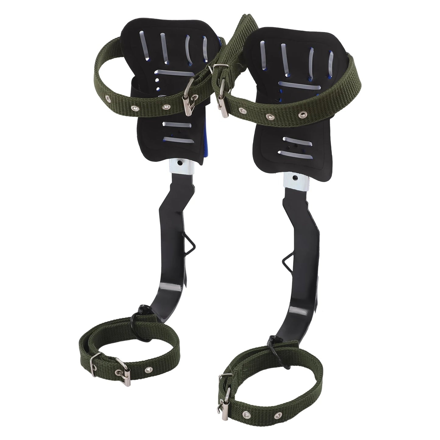 Adjustable Climbing Pitons Tree Climbing Gear with Harness Safety Rope Gloves Q235 Thickened Steel Plate Carbon Steel