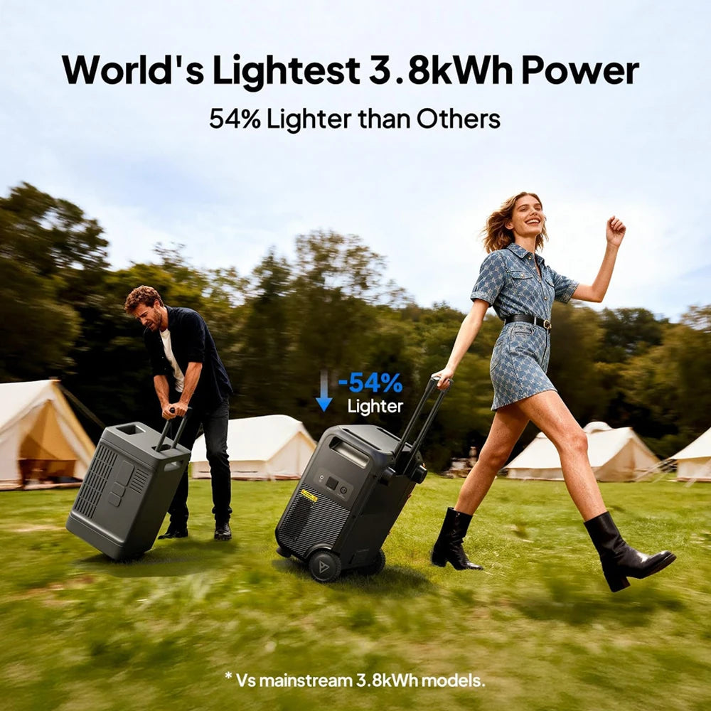 BLUETTI Elite 400 3840Wh Solar Generator with 200W/350W