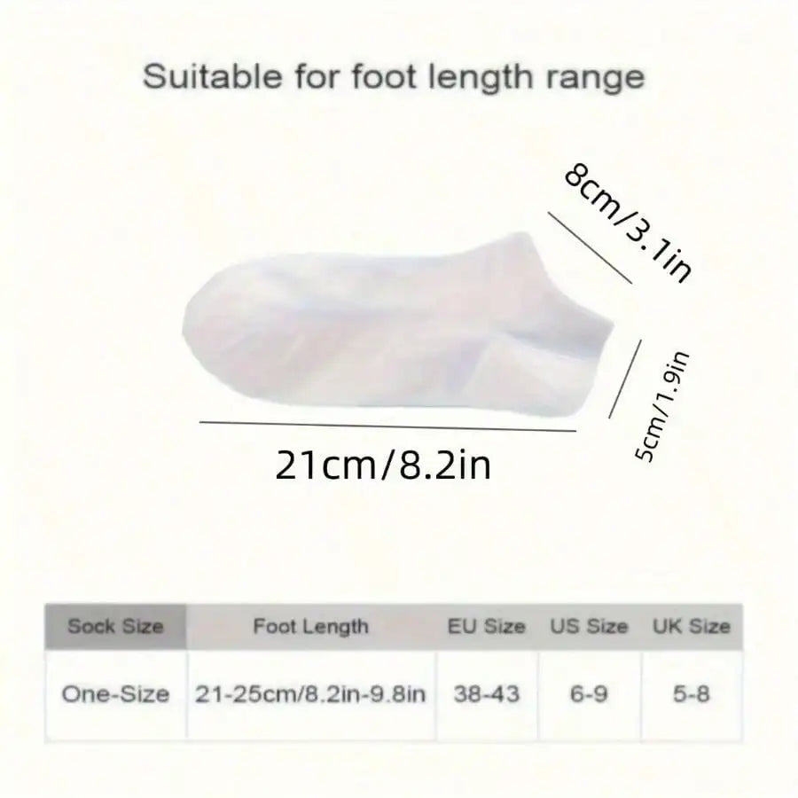 50 Pairs of Lightweight Thin Black/white/gray Socks, Soft, Non Slip and Elastic, Simple Design, Suitable for Daily Wear