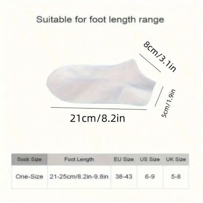 50 Pairs of Lightweight Thin Black/white/gray Socks, Soft, Non Slip and Elastic, Simple Design, Suitable for Daily Wear