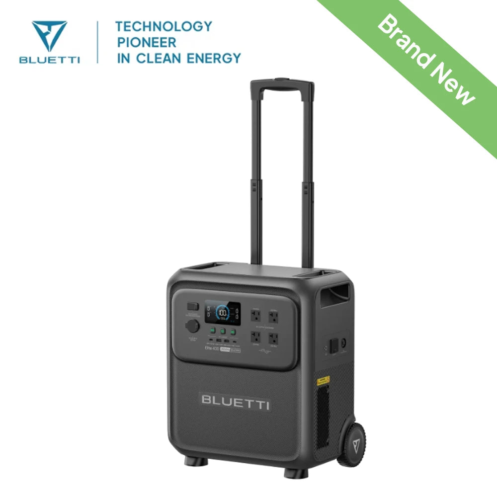 BLUETTI Elite 400 3840Wh Solar Generator with 200W/350W