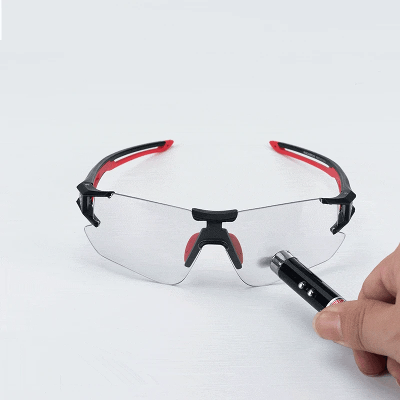 ROCKBROS Cycling Photochromic Glasses UV400 Outdoors Sports Sunglasses Bicycle Mens Frameless Glasses Goggles Technical Eyewear