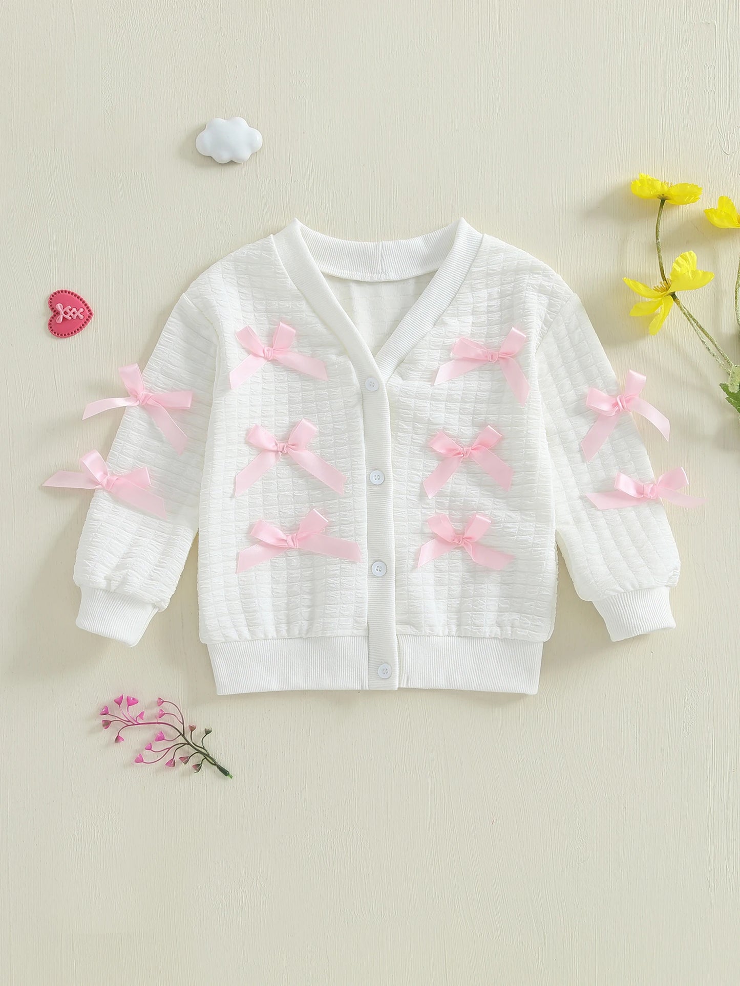Adorable Infant Baby Boy Cable Knit Cardigan Sweater with Shawl Collar and Button Closure Warm Winter Outfit