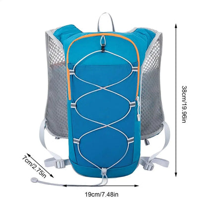 Running Hydrating Vest Backpack Outdoor Cycling Backpack Hiking Water Bag Jogging Vest