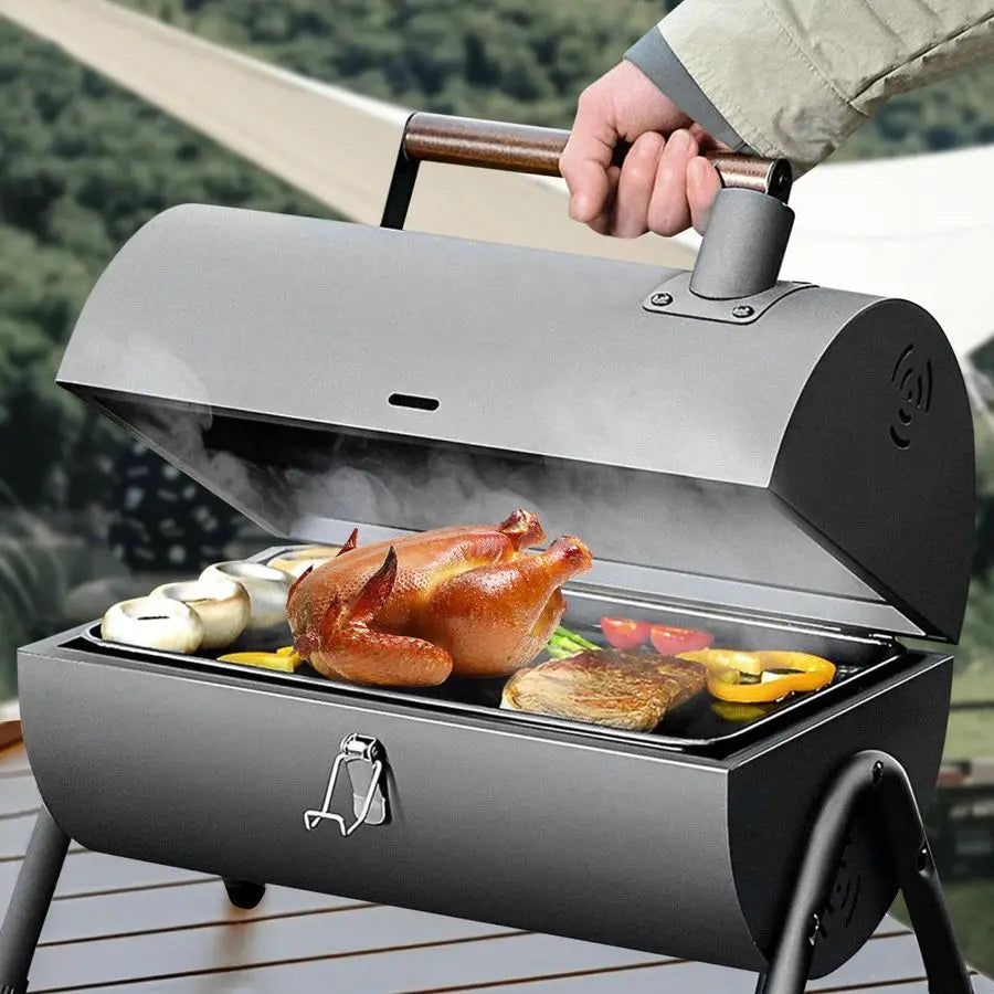 Charcoal Grill Outdoor Stove BBQ Easy to take Two Side Carbon Griller