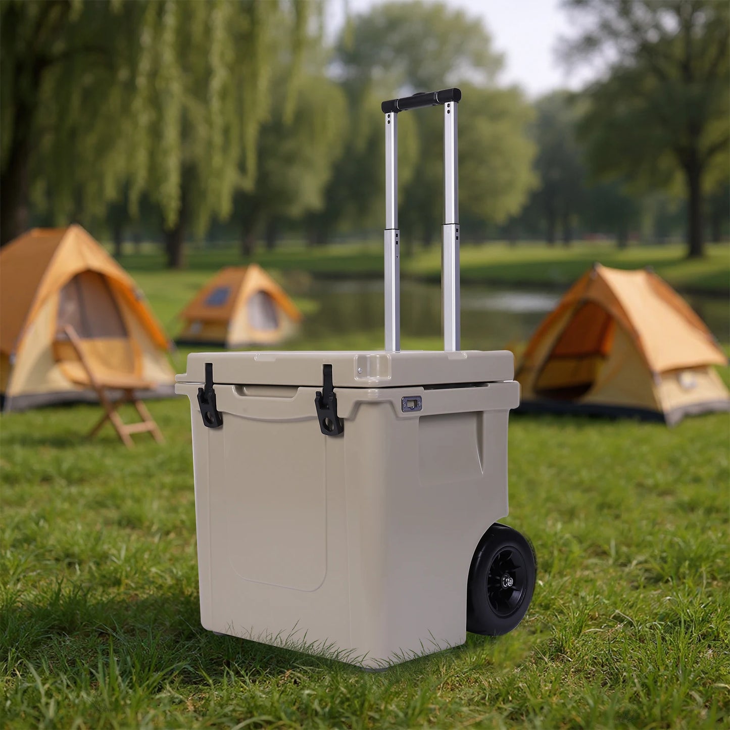 5L Insulated Heavy Duty Insulated Cooler Box with Portable Handles/Leak-Proof Tight Latches for The Beach Camping Picnics & More