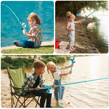 Telescopic  Fishing Poles for Boys and Girls