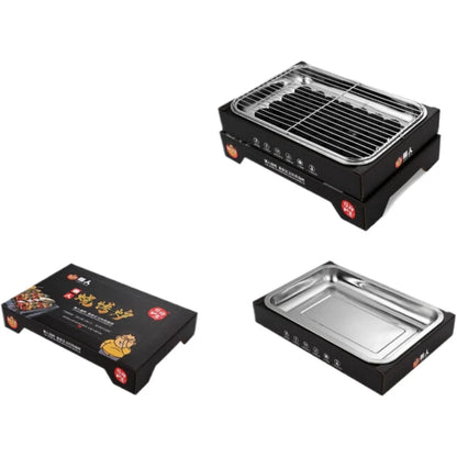 Disposable Portable Charcoal Grill for Outdoor Picnic Camping, Compact BBQ Grill for Home Use, Spring Outing Tool