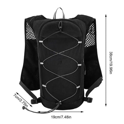 Running Hydrating Vest Backpack Outdoor Cycling Backpack Hiking Water Bag Jogging Vest
