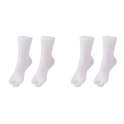 Fashion Japanese Style Tabi Toe Socks for Men Women Summer Fiber Two Finger Socks Kimono Flip Flop Sandal Split Tabi Toe Sock