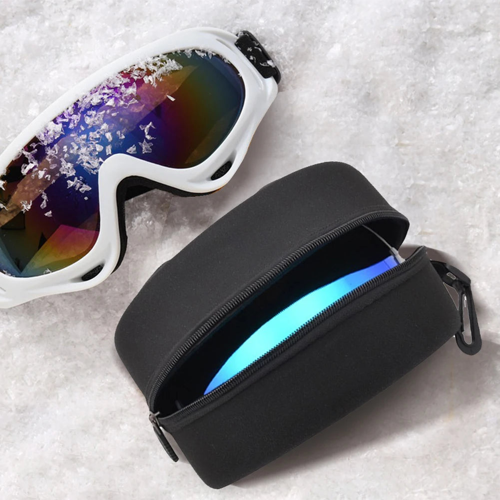 Ski Goggles Hard Case EVA Sports Glasses Case Waterproof Ski Goggles Storage Case Dust-Proof for Snow & Water Sport