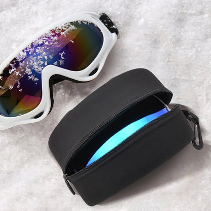 Ski Goggles Hard Case EVA Sports Glasses Case Waterproof Ski Goggles Storage Case Dust-Proof for Snow & Water Sport