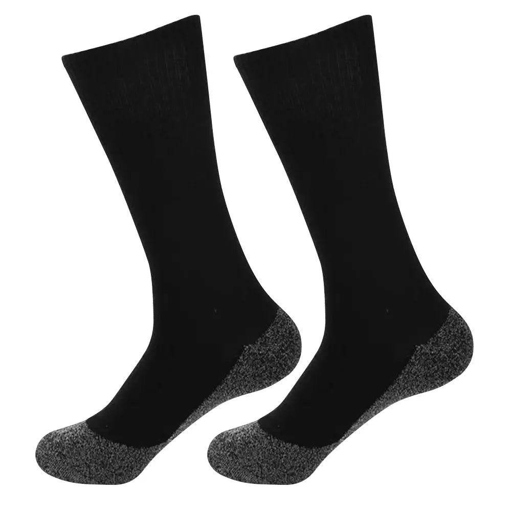 Breathable Constant Temperature Stockings Acetate Fibers Keep Warm Ski Stocking Unisex Compression Stockings for Indoor Outdoor
