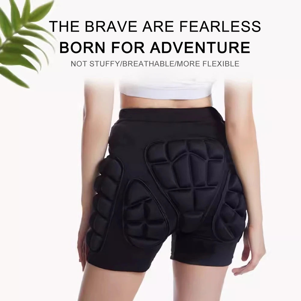 3D Snowboard Butt Pad Guard Winter Skating Protective Hip Pad Snowboarding Impact Shorts Ski Ice Skating Roller Snowboard Gear