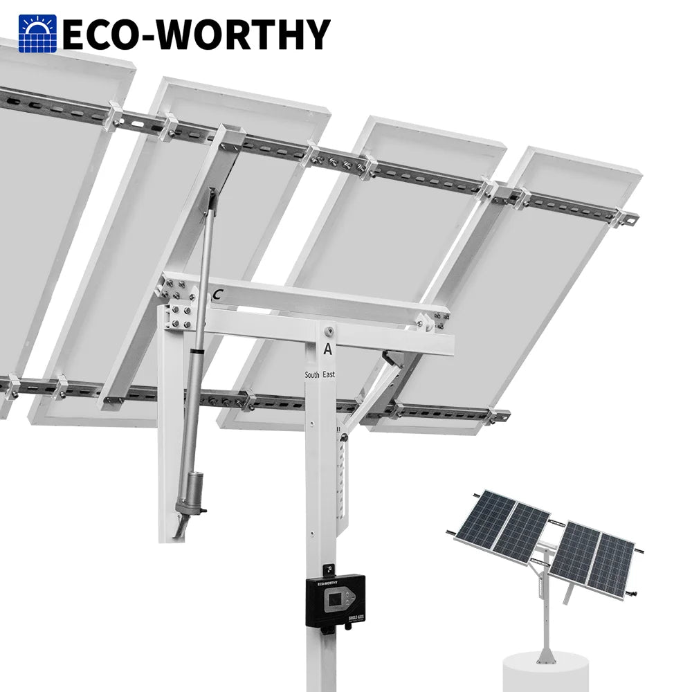 ECO-WORTHY Solar Panel Single Axis Tracking System