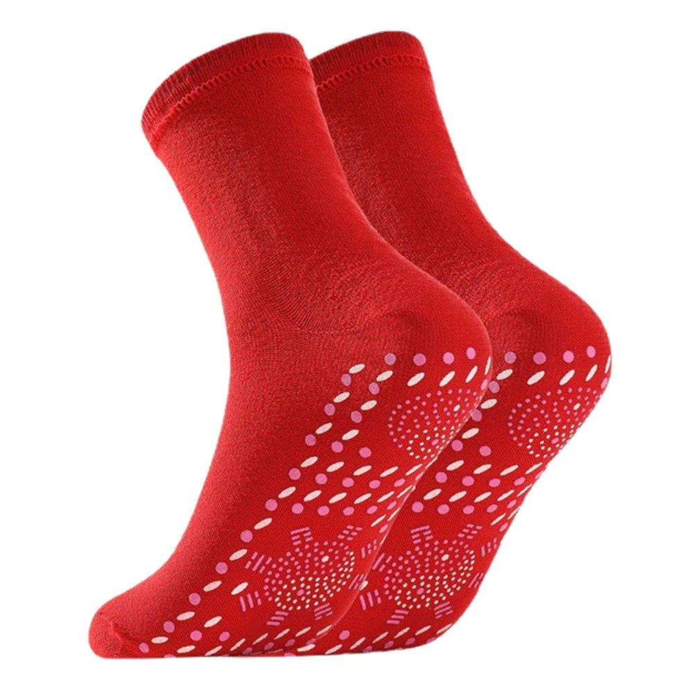 Breathable Constant Temperature Stockings Acetate Fibers Keep Warm Ski Stocking Unisex Compression Stockings for Indoor Outdoor