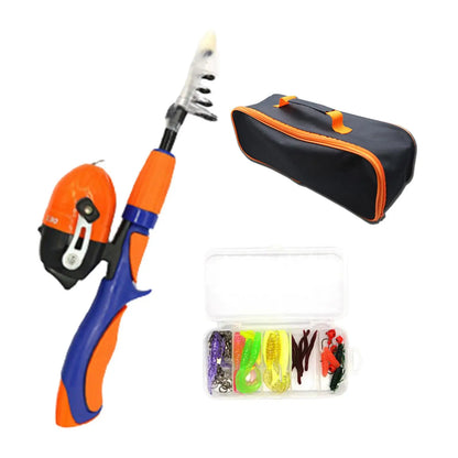 Traveling Kid Fishing Pole for Boys Girls