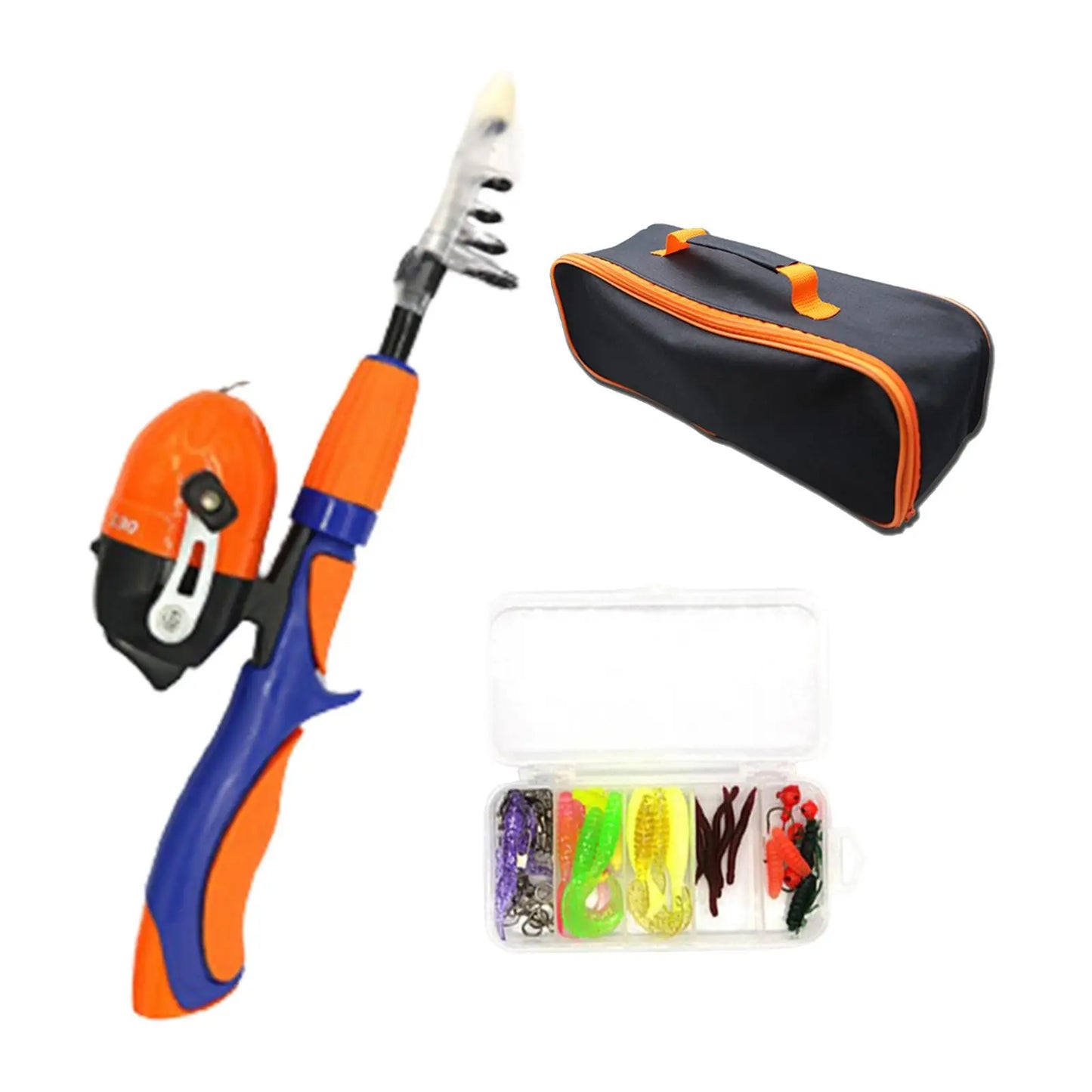 Traveling Kid Fishing Pole for Boys Girls
