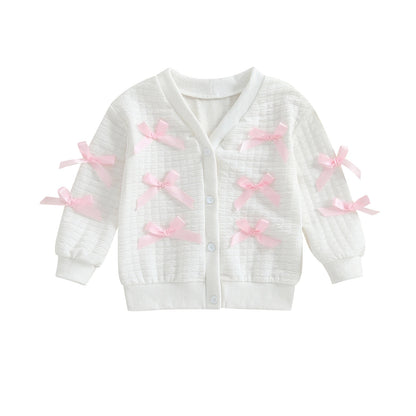 Adorable Infant Baby Boy Cable Knit Cardigan Sweater with Shawl Collar and Button Closure Warm Winter Outfit