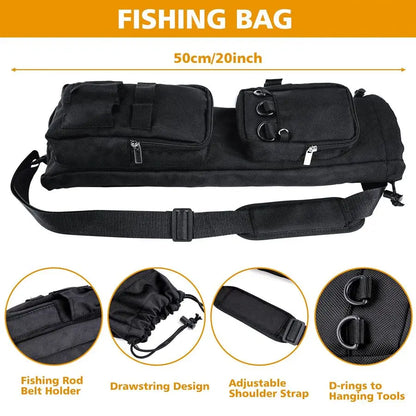 Fishing Rod Reel Kit 2pcs Collapsible Spinning Pole Reel Combo