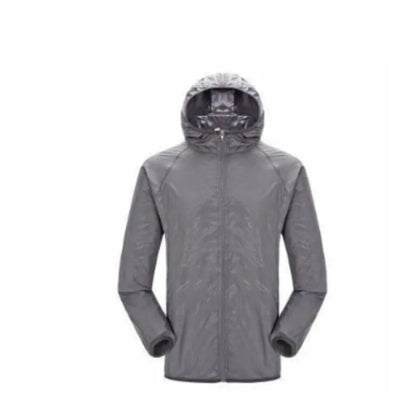 Men Women Hiking Jacket Waterproof Quick Dry Camping Hunting Clothes Sun-Protective Outdoor Sports Coat Anti UV Windbreaker