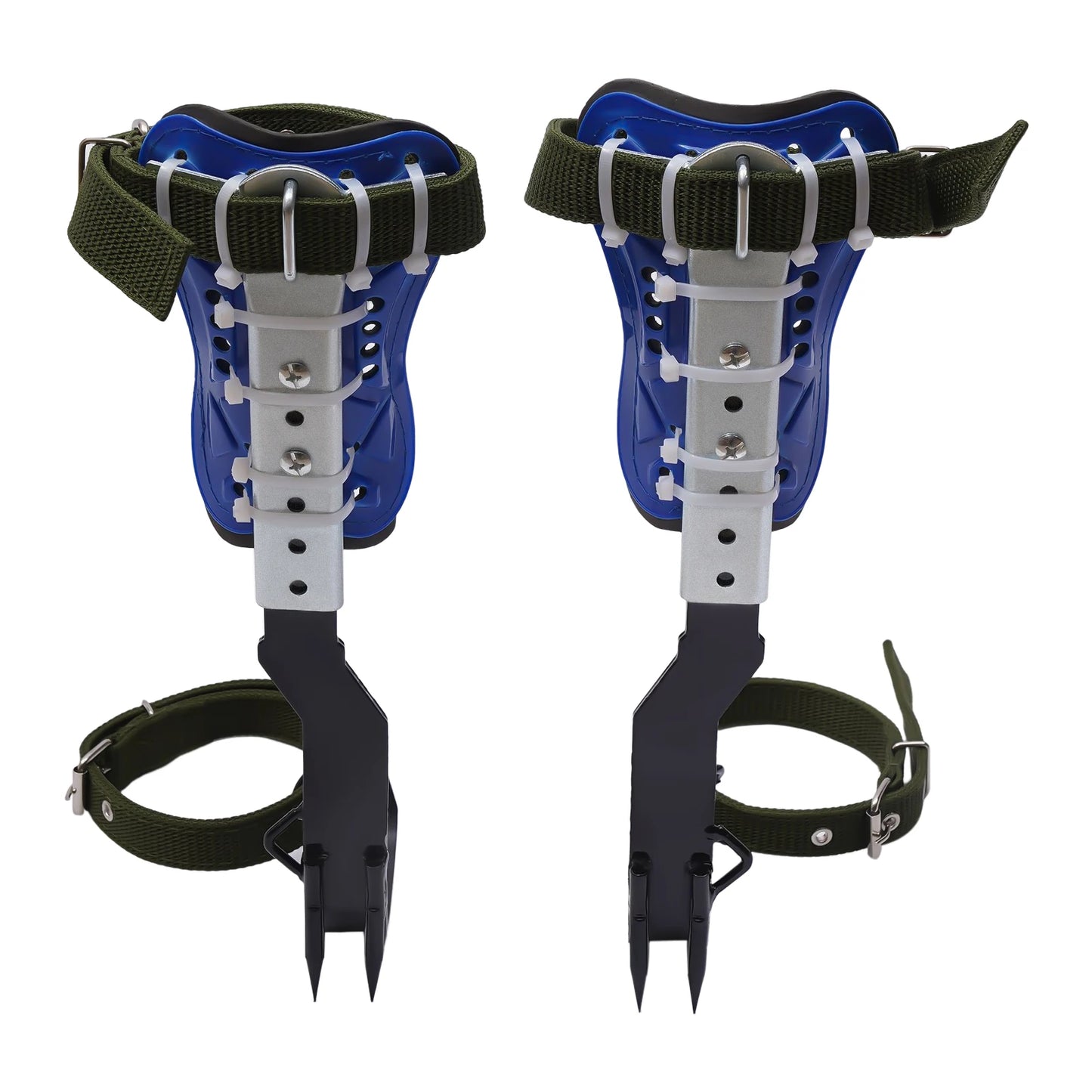330lbs Rated Tree Climbing Equipment, Galvanized Steel Claws with Non-Slip Pedals & Adjustable Safety System for Outdoor Work