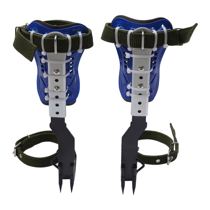 330lbs Rated Tree Climbing Equipment, Galvanized Steel Claws with Non-Slip Pedals & Adjustable Safety System for Outdoor Work