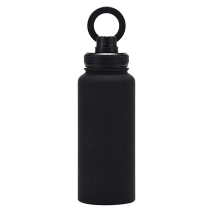 For MagSafe 1000ML Insulated Bottle Water Bottle with Rotating Phone Holder Thermal Water Cup Vacuum Cup for Outdoor Sports