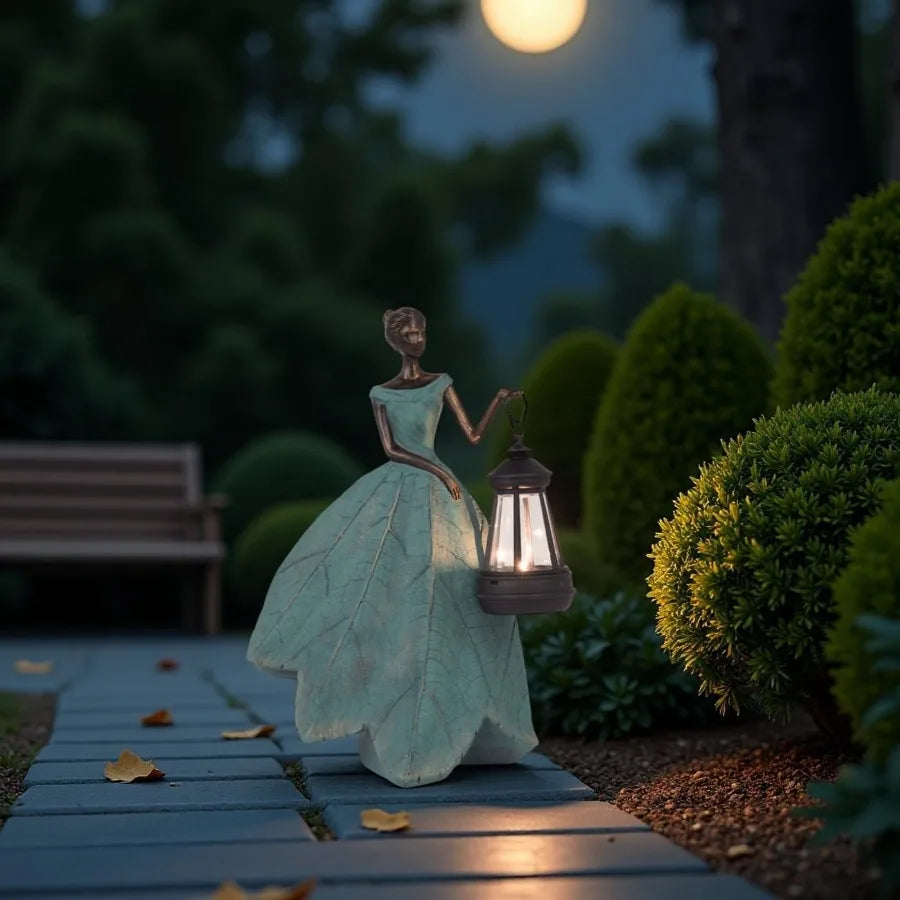 Fairy Statues Solar Outdoor Lights