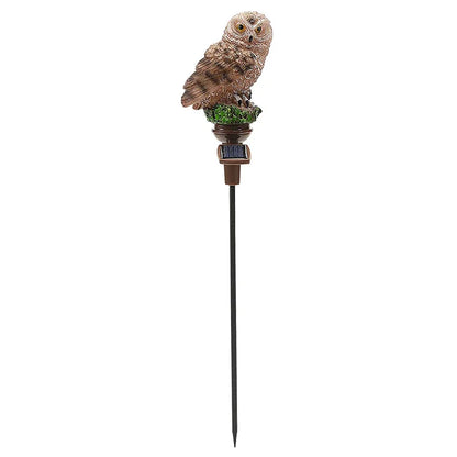 Solar LED Lights Lawn Stake Owl