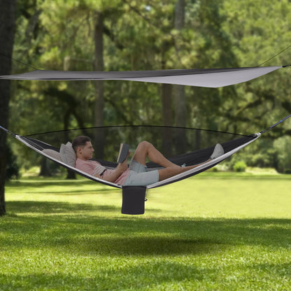 Camping Hammock, Hammocks with Mosquito Net Tent and Rain Fly Tarp, Hammock for Backpacking and Travel