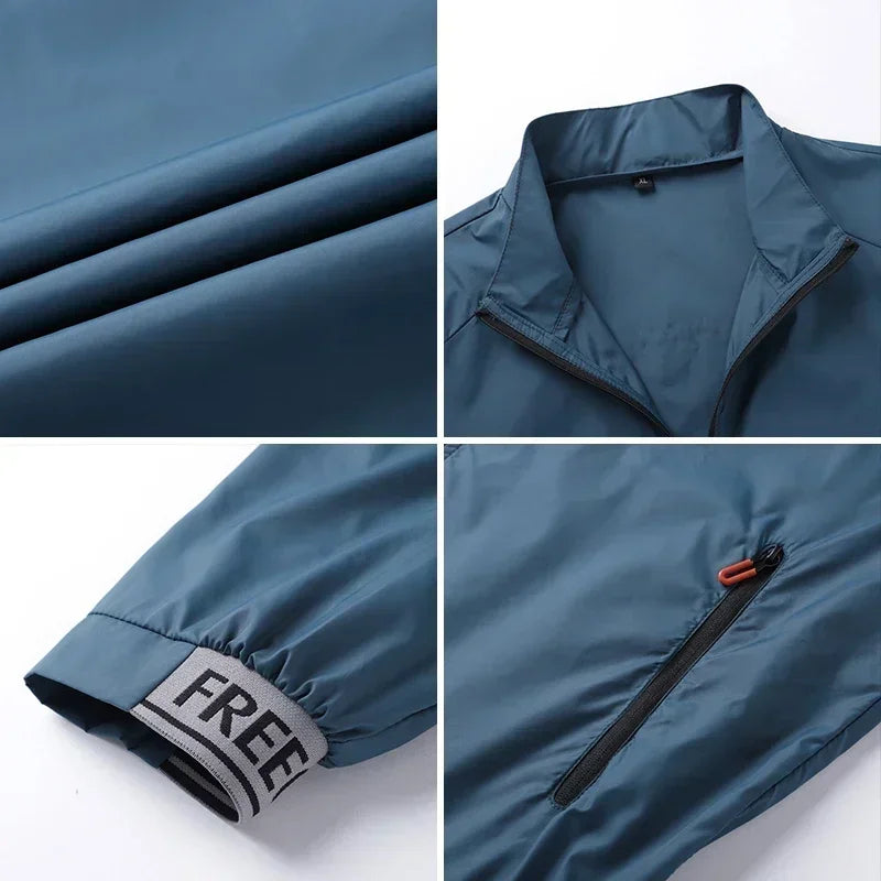 Hiking Skin Jacket Outerwear Coat Camping Rain Jackets Waterproof Sun Protection Fishing Hunting Clothes Quick Dry Sunscreen New