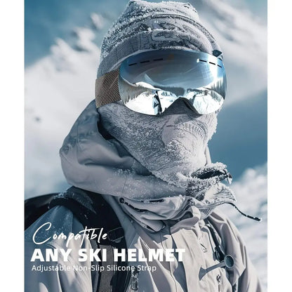 Universal Ski Goggles with 100% UV Protection for Men and Women