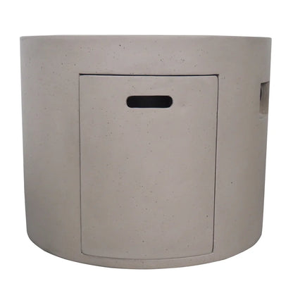 31 Inch Round MGO Propane Fire Pit Table 40000 BTU Outdoor Fireplace Heater for Patio Garden Decor