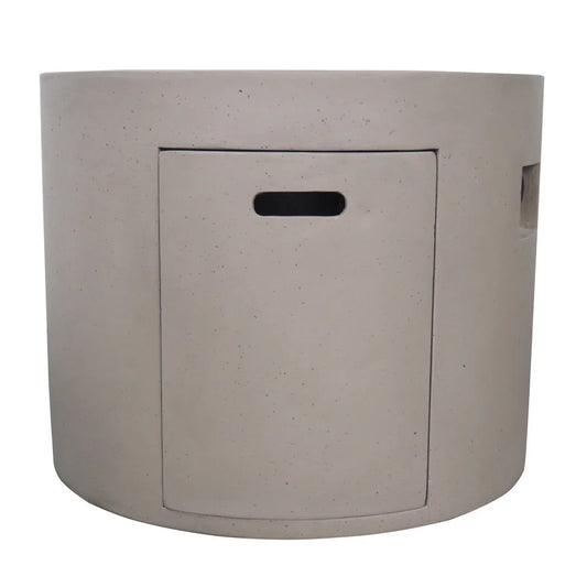 31 Inch Round MGO Propane Fire Pit Table 40000 BTU Outdoor Fireplace Heater for Patio Garden Decor