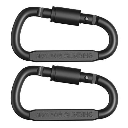 1/2/6 Piece Carabiner Set For Key Camping Survival EDC Outdoor Keychain Clip Alloy Aluminum Tactical Caribiner Hook Karabiners