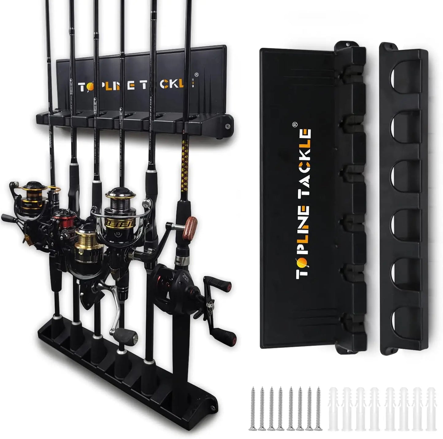 Storage Rack Holds 12 Rods