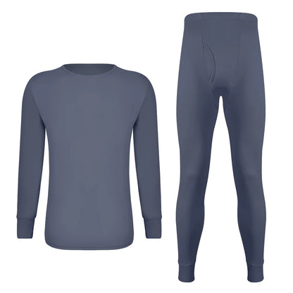 Long Johns Thermal Underwear Set for Men Fleece Lined Base Layer Set for Cold Weather Top Bottom S-2XL