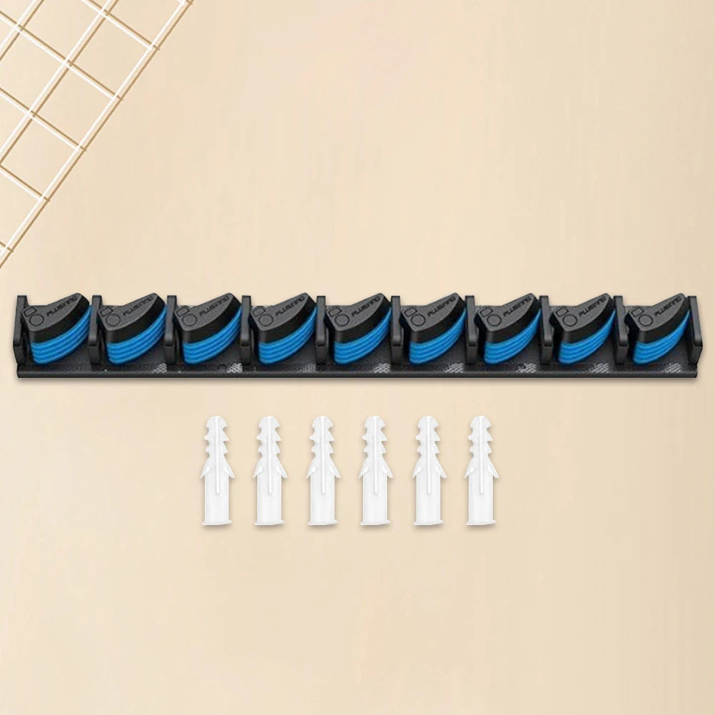 Storage Hanging Bracket Display Hanger for Storing 9 Rods