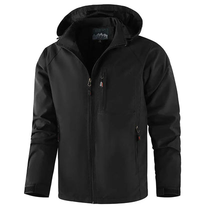 Camping Hiking Jacket Men Spring Autumn Outdoor Sports Breathable Coats Climbing Trekking Windbreaker Travel Waterproof Jacket