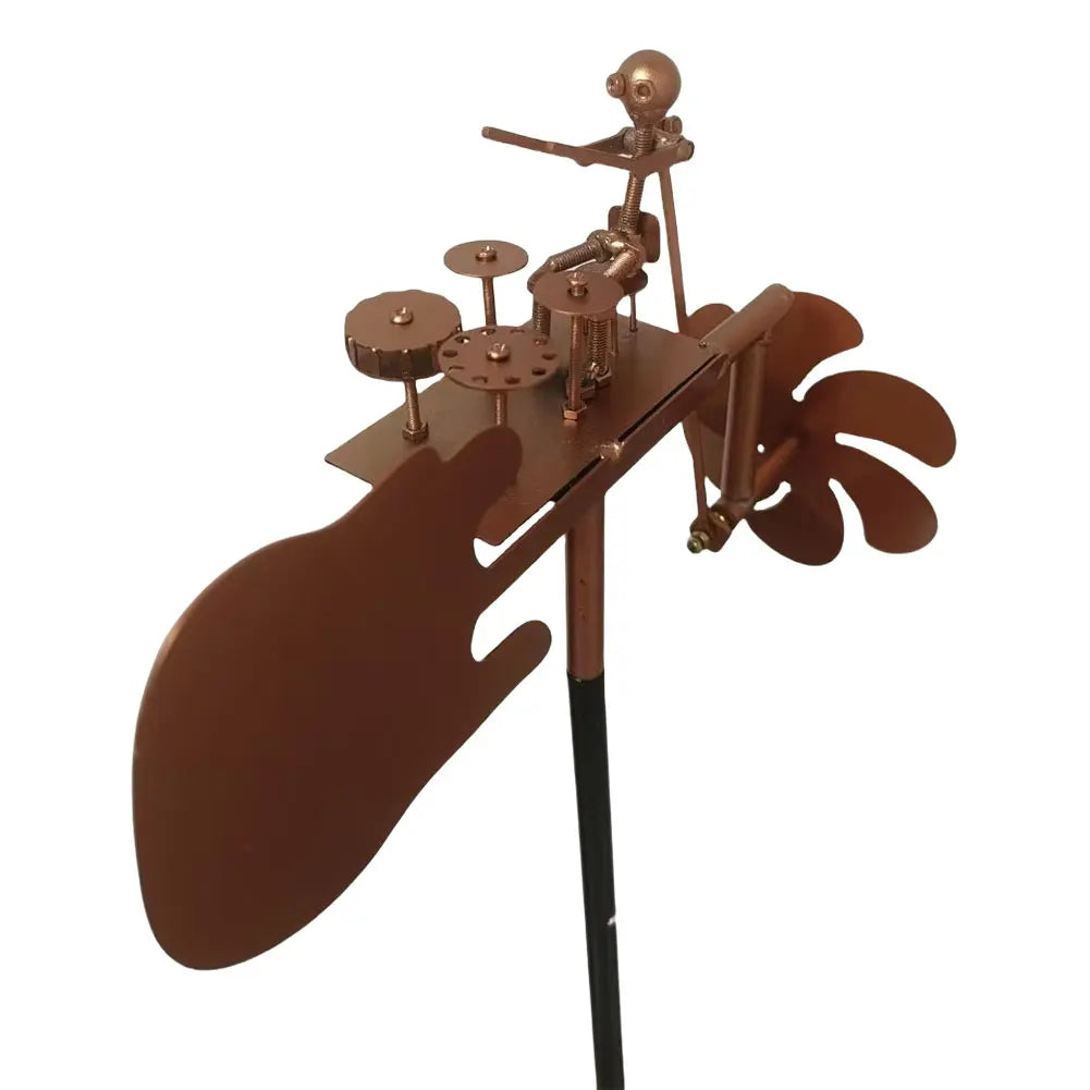 Beat The Drums with The Wind Decorative Wind Power Rock Art