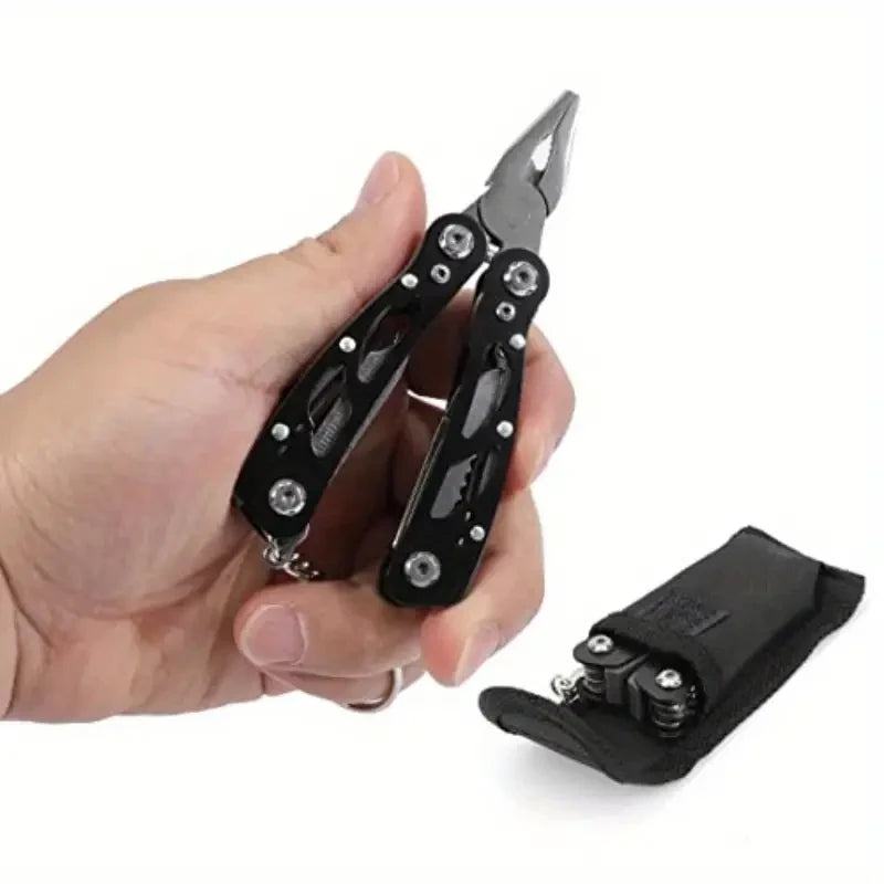 Outdoor Hunting Survival Rescue Tactical Multipurpose Repair Tool Folding Multi-tool Pocket Knife Pliers Mini Portable Fold