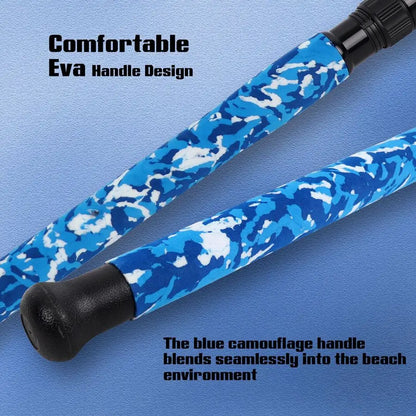 Blue Camouflage Handle,2Piece 3Piece 4Piece Carbon Fiber Fishing Rod 9ft