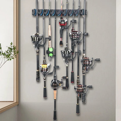 Storage Hanging Bracket Display Hanger for Storing 9 Rods