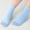 6 Pairs Women Five finger Socks Cotton Breathable Elastic Ankle Short Socks Casual High Quality Girls Socks Soft Funny Toe Socks
