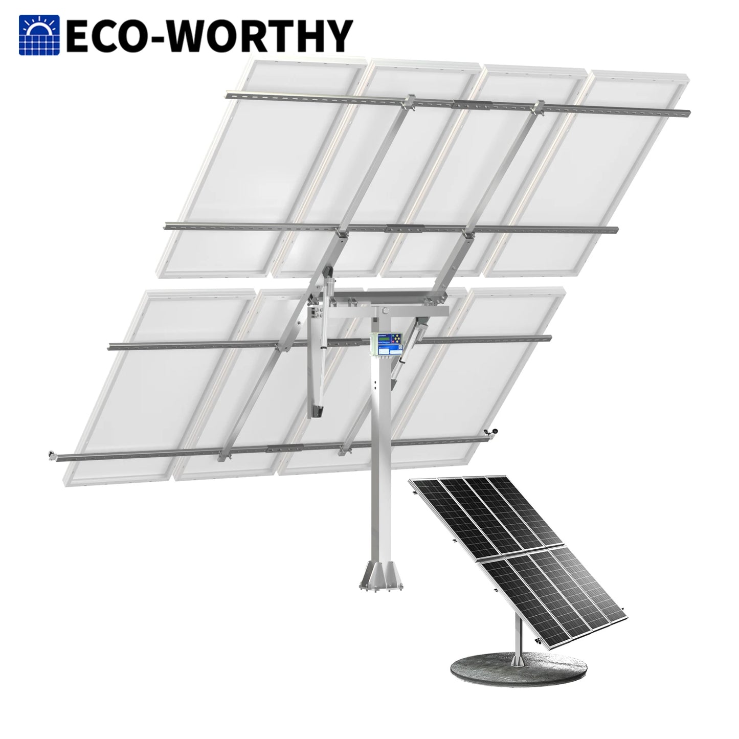ECO-WORTHY Solar Panel Dual Axis Tracking System