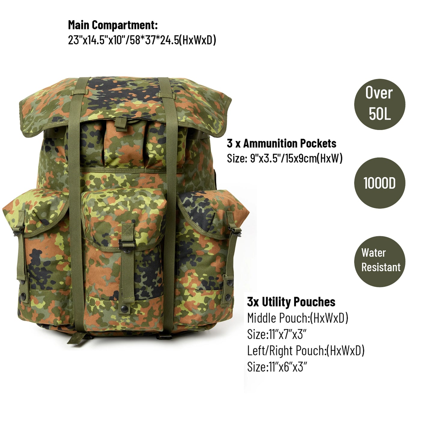 80L Alice Pack Hiking Trekking Sport Bag Camping Rucksack Mil Moller Rucksack Tac Hiking Shoulder Bags Outdoor Camping
