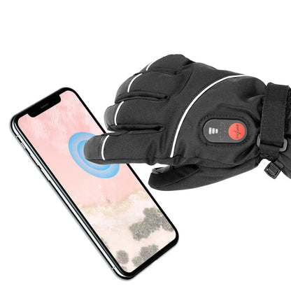 SAVIOR HEAT Rechargeable Heated Gloves for Men Waterproof Women  Thermal Gloves for Motorcycle Ski Cycling Electric Battery