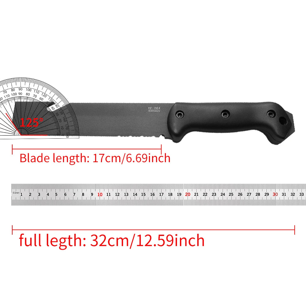Portable multifunctional knife, outdoor survival knife, can be used for outdoor activities, hiking, and men's gifts